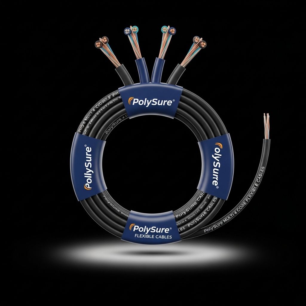 12 Core Round Flexible Cables